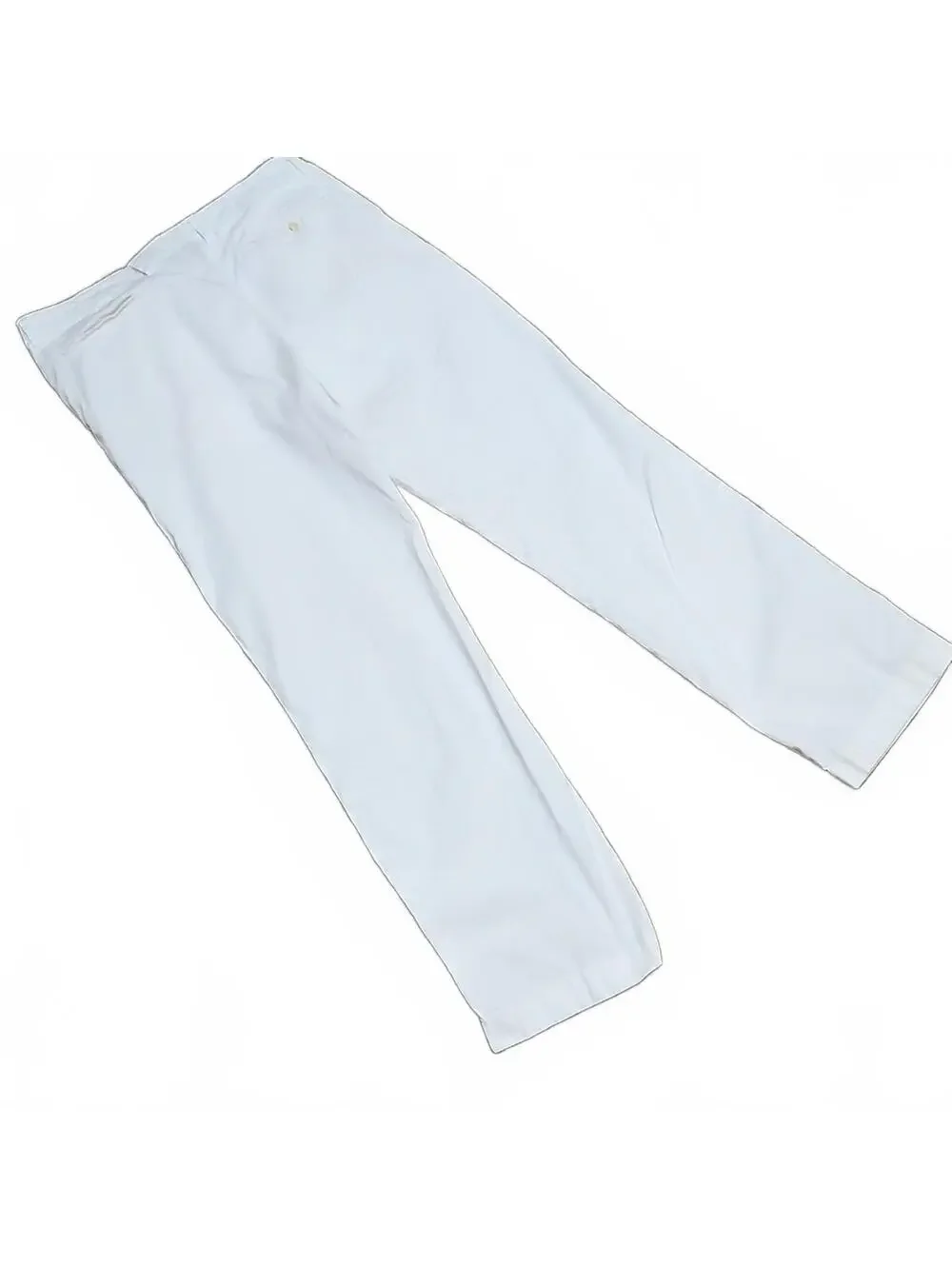 Men's 33x32 Regular Fit White Pants